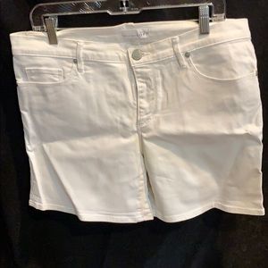Ann Taylor Loft white Jean shorts